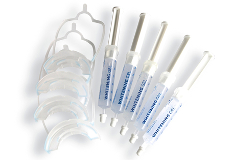 5 tubes de gel pour blanchisseur de dents